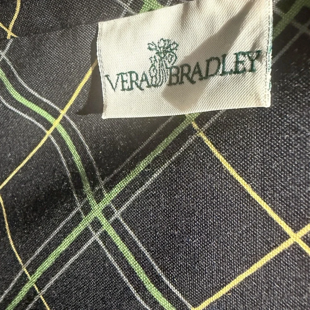 VTG Vera Bradley Metropolitan Laptop Tote Bag retired 